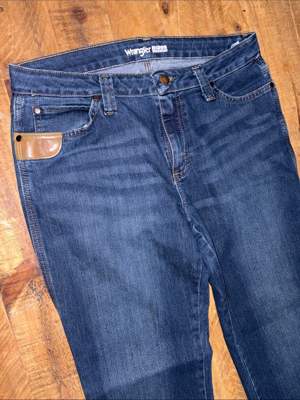 Wrangler Riggs Workwear Bootleg Women's Jeans - Picture 2 of 9